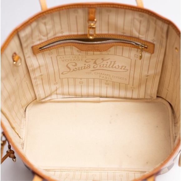 Louis Vuitton Damier Azur Canvas Neverfull MM - Picture 5 of 14